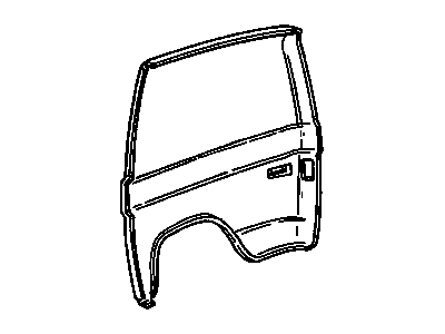 GM 15987010 Panel, Body Side Outer