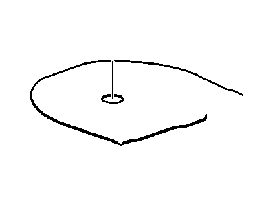 GM 10328525 Panel Assembly, Rear Compartment Spare Wheel Stowage Cover