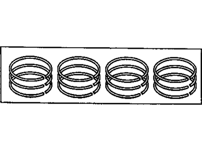 GM 94854795 Ring Set,Piston(0.50Mm Oversize)