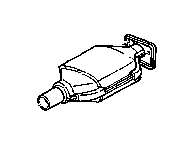 Chevrolet S10 Catalytic Converter - 25143990