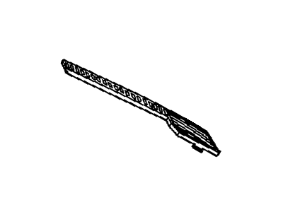 GM 10204386 Grille, Windshield Defroster Nozzle *Saphire V/Dark