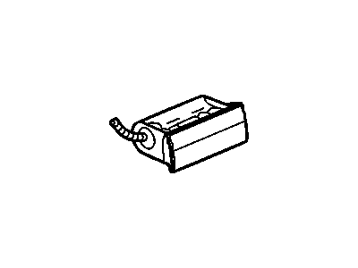 GM 10399600 Airbag,Instrument Panel