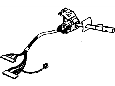 GM 26062938 Switch Asm,Turn Signal & Headlamp Dimmer Switch & Windshield Wiper & Windshield Washer (W/ Lever)