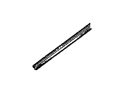 GM 92169905 Sealing Strip Assembly, Front Side Door Window Inner