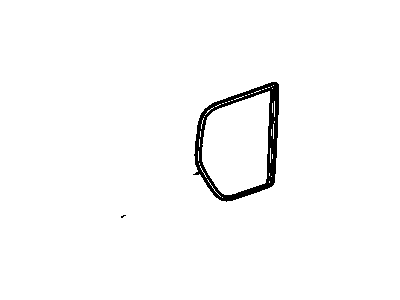 15157578 GM Cover Assembly, Instrument Panel Fuse Block Access Hole *Pewter Illustration 1 of 1