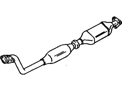 1993 Oldsmobile Silhouette Catalytic Converter - 25146008