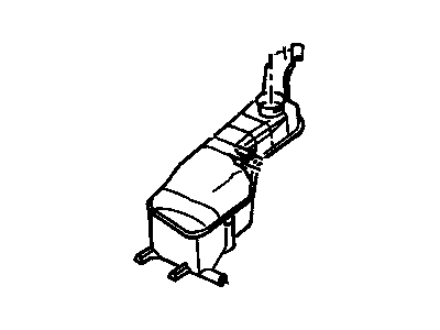 GM 22639946 Tank Assembly, Radiator Surge