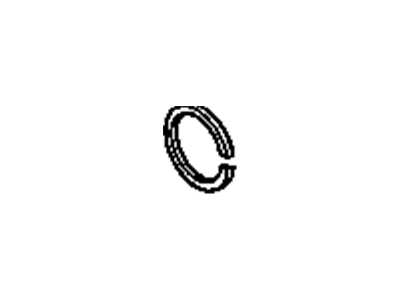2004 GMC Yukon Transfer Case Output Shaft Snap Ring - 15635217
