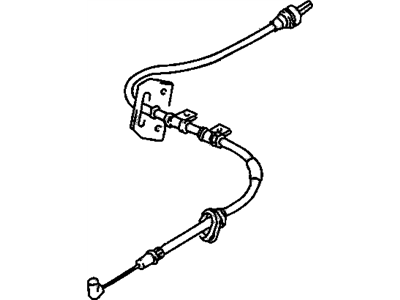 2000 Chevrolet Tracker Parking Brake Cable - 30021988