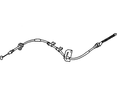 2004 Chevrolet Tracker Parking Brake Cable - 30021989