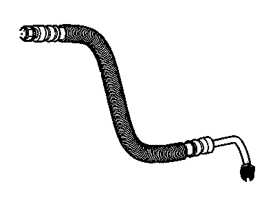 Chevrolet Malibu Power Steering Hose - 88998009