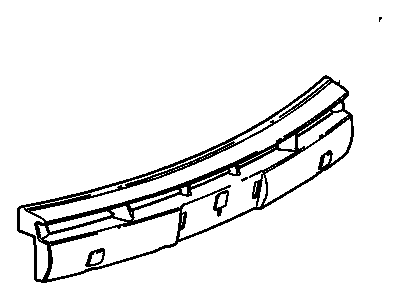 GM 10306026 Absorber, Front Bumper Fascia Energy