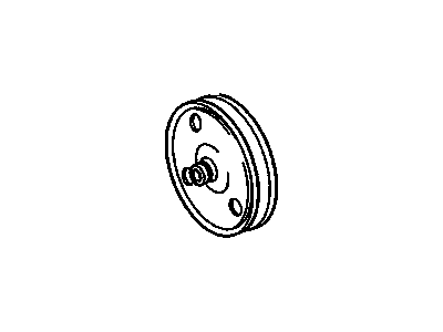 GM 22516541 Pulley Assembly, (1 Groove, 152.40)