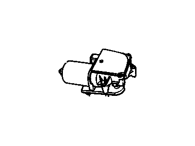 GM 12463019 Motor,Windshield Wiper