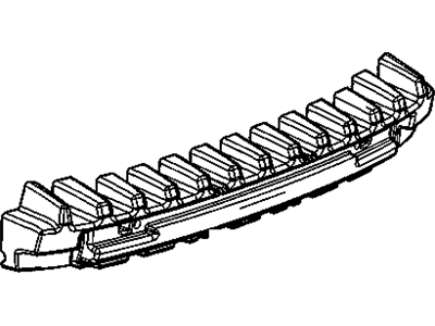 GM 15951089 Absorber, Rear Bumper Energy