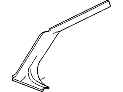 GM 22605927 Molding Assembly, Windshield Side Upper Garnish *Pewter T