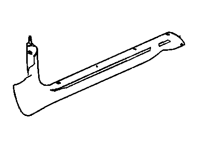 GM 22619126 Retainer Assembly, Front Side Door Opening Floor Carpet *Neutrl M D
