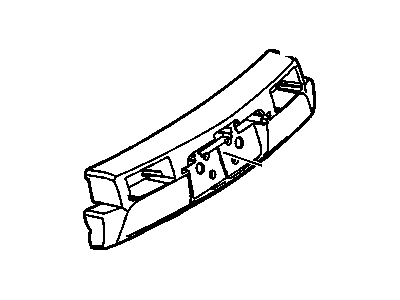 GM 22709691 Absorber, Rear Bumper Fascia Energy