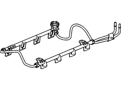 GM 12579067 Rail Assembly, Sequential Multiport Fuel Injection Fuel