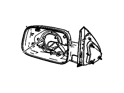 Chevrolet HHR Side View Mirrors - 20923844