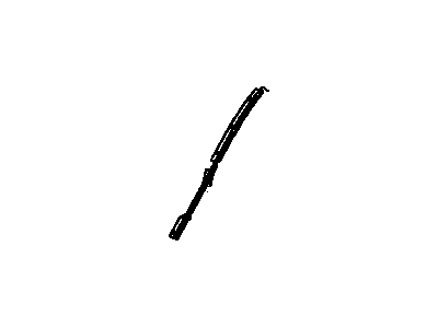 GM 10331560 Molding Assembly, Windshield Side Reveal *Black