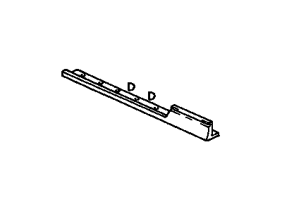 GM 88892096 Molding Kit,Rocker Panel Rear