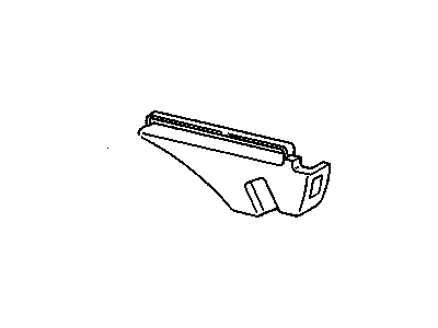 GM 20742386 Base Assembly, Front Side Door Armrest *Beechwd M