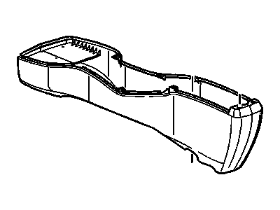 GM 22591521 Console Assembly, Front Floor *Graphite