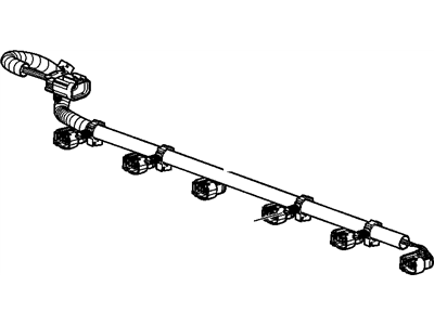 GM 12587151 Harness Assembly, Fuel Injector Wiring