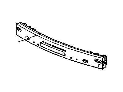 GM 25901042 Bar Assembly, Rear Bumper Imp