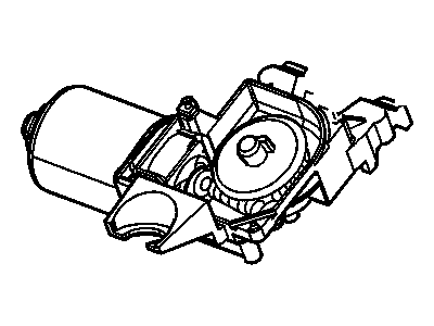 GM 22711473 Motor Assembly, Windshield Wiper