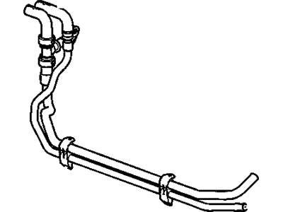 GM 19129962 Pipe Asm,Heater Inlet & Outlet