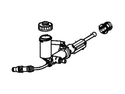 GM 12572805 Cylinder Assembly, Clutch Master