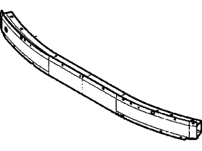 GM 93357561 Bar,Front Bumper Imp