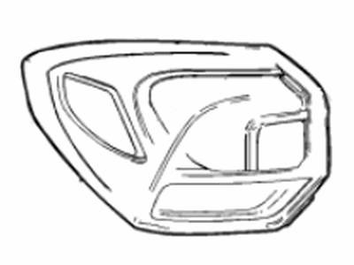 GM 42756093 Lamp Assembly, Rear Body Structure Stop