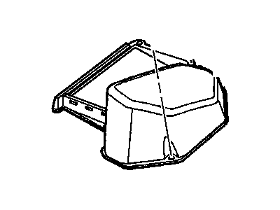 GM 12482801 Housing Asm,Air Cleaner Upper