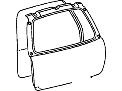 GM 96476665 Panel,Lift Gate