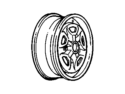 Oldsmobile Cutlass Spare Wheel - 10172901