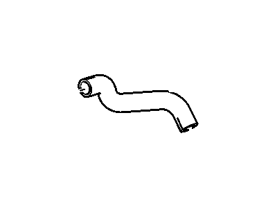 Hummer H3T Radiator Hose - 25802006