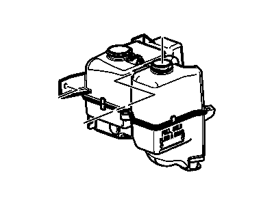 GM 25792617 Container Assembly, Windshield Washer Solvent (Gmt345)