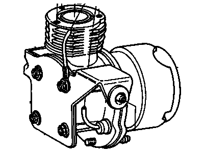 Cadillac Air Suspension Compressor - 22137446