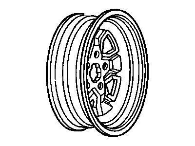 GMC Syclone Spare Wheel - 9591709