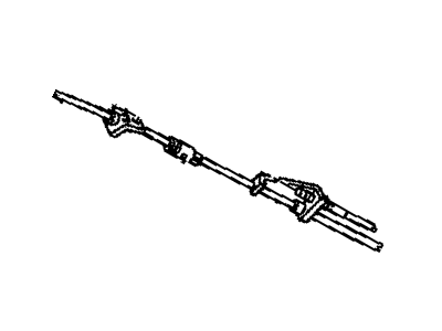 1994 Chevrolet G20 Parking Brake Cable - 15726028