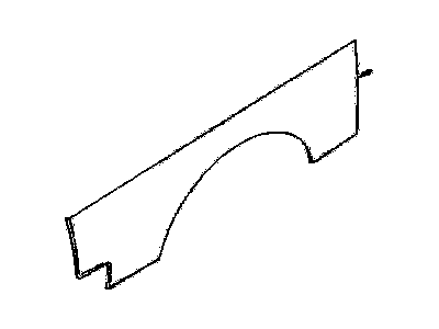 GM 12309615 Transfer,Front Fender