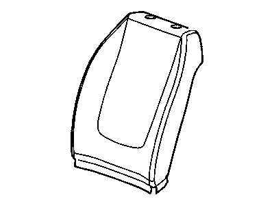 GM 10365677 Cover Assembly, P&Driver Seat Back Cushion *Neutral