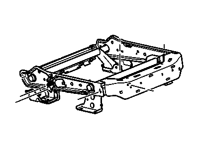 GM 25922433 Frame Assembly, Passenger Seat Cushion