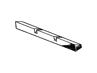 GM 25687288 Seal,Radiator Upper