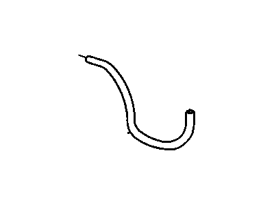 1992 Pontiac Grand Am Brake Booster Vacuum Hose - 22540071