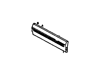 GM 12513210 Panel Kit,Front Side Door Lower Finish