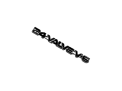 1991 Pontiac Grand Prix Emblem - 10141749